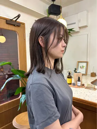 ミディアム カラー ayano🫧 《CIEN》のヘアスタイル