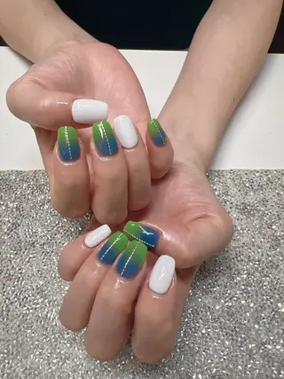 ネイル ガレンドウ 白澤 愛子のネイルデザイン