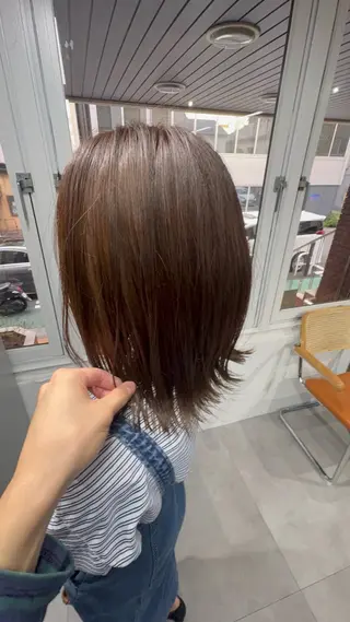 カラー TELA Hair南柏所属・Haruto /ナチュラル艶カラーのヘアスタイル