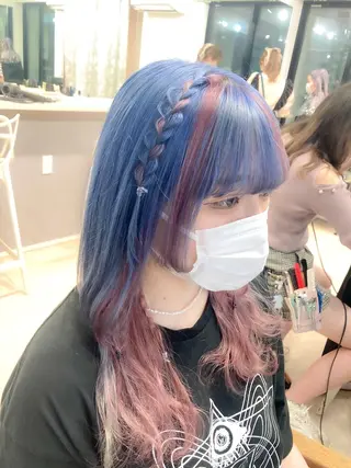 セミロング ヘアアレンジ ☁️hinako☁️ 1HAVANAのヘアスタイル