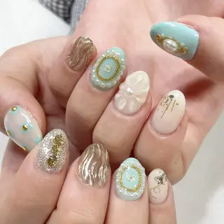 ネイル 東 千夏のネイルデザイン