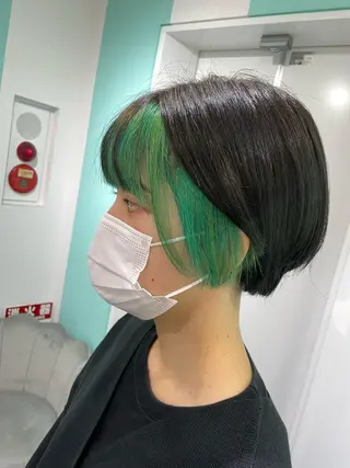 ショート 原 千景のヘアスタイル