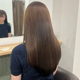ロング カラー 赤みゼロ/透明感 カラー🌿KANTAのヘアスタイル