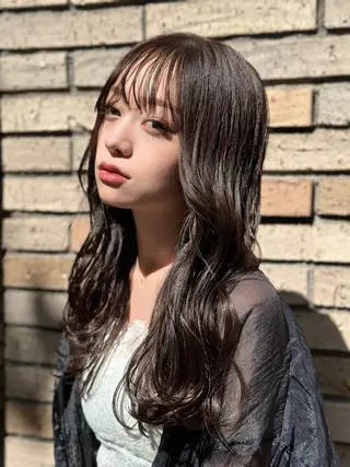 ロング 中尾 碧斗のヘアスタイル