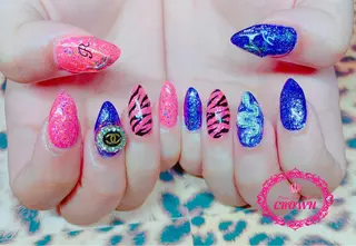ネイル CROWN プライベートサロンのネイルデザイン