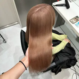 セミロング カラー ✨髪質改善艶カラー✨ リュウトのヘアスタイル