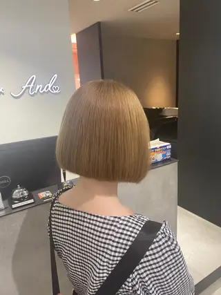 カラー Su-chi-🧴 /ミルクティーカラーのヘアスタイル