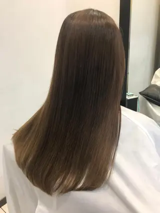 ロング カラー YASU🍎CUT 赤系カラー/ヘアケアのヘアスタイル