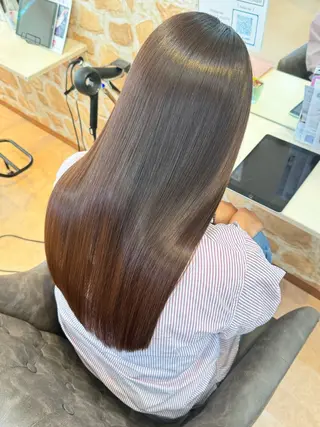 ロング 浜松/磐田/縮毛矯正 /メンズカット/Yuのヘアスタイル