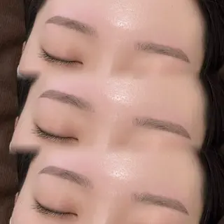 アイブロウ 束感、韓国まつ毛/ inoue🪿🧺のマツエク・マツパデザイン