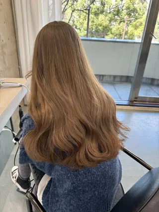 ロング 前原 星音のヘアスタイル
