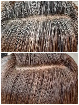 カラー 奥村 紘のヘアスタイル