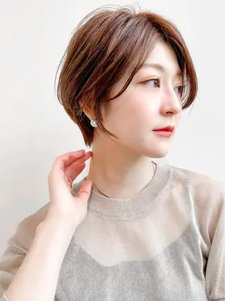 ショート 艶髪ショートの匠✂️ 錦糸町佐藤店長のヘアスタイル