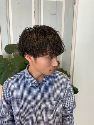 パーマ メンズ さこだ　しょうた 【副店長】のヘアスタイル