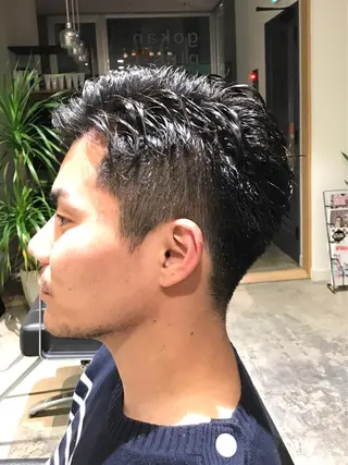 ショート パーマ KEN KENのヘアスタイル