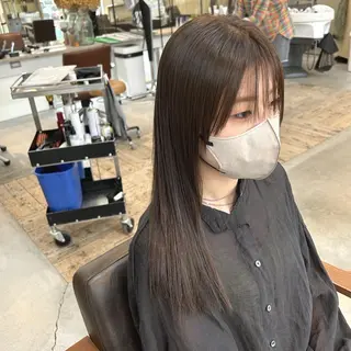 セミロング 綿貫 美雪のヘアスタイル