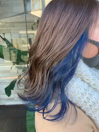 セミロング 菅沢 奈生のヘアスタイル