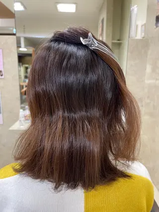 ミディアム 縮毛・酸性ストレート 特化のヘアスタイル