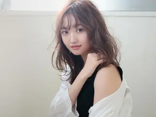 セミロング 美髪矯正・レイヤー 倉友哉のヘアスタイル