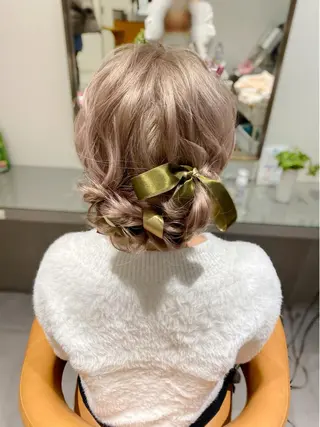 ロング ヘアセット専門店 Rのヘアスタイル