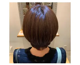 ショート カラー 湯川 未咲希のヘアスタイル