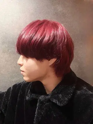 カラー メンズ レディースモデル募集 無料/田中海斗のヘアスタイル