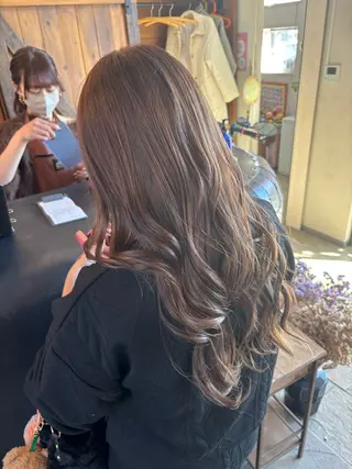 カラー NAGONSTYLE 田村　莉生のヘアスタイル