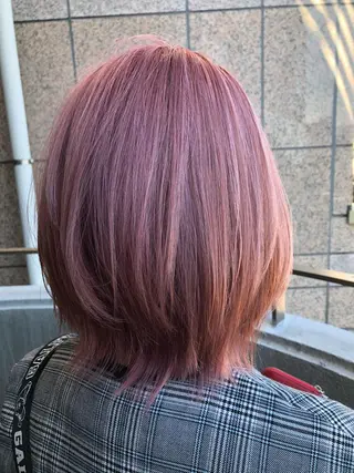 ミディアム カラーアンドケアリタ kitamuuuのヘアスタイル