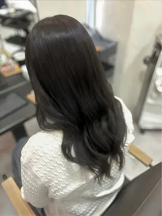 セミロング カラー 草津美容室🪽 Coconeのヘアスタイル