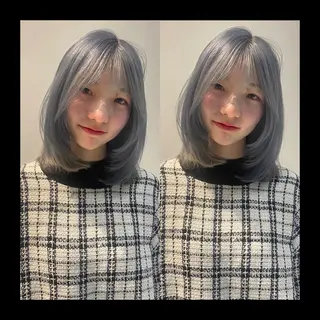 ミディアム カラー mai / linoah˚✧のヘアスタイル