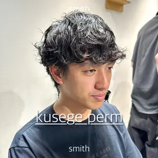 パーマ メンズ メンズパーマ特化 🌟Gakutoのヘアスタイル