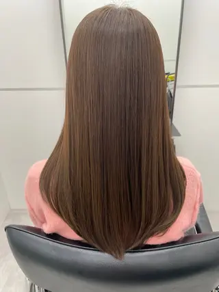 セミロング ha ruのヘアスタイル