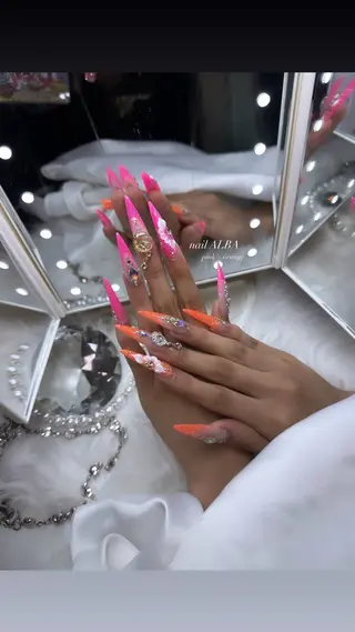 ネイル 加納 莉音のネイルデザイン