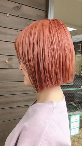 ショート カラー ノコナッツ所属・松島 怜緒奈のヘアスタイル