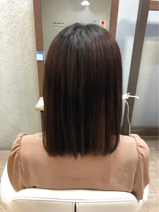 カラー 吉元 結衣佳のヘアスタイル