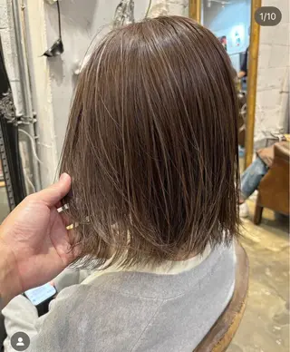 ミディアム (店長)大畑 圭祐のヘアスタイル