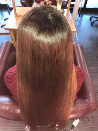ロング 野澤 朱里のヘアスタイル