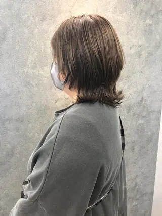 ショート 所渉/韓国レイヤー /ウルフカットのヘアスタイル
