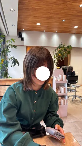 ミディアム hair design Sola所属・SOLA /Shihoのヘアスタイル