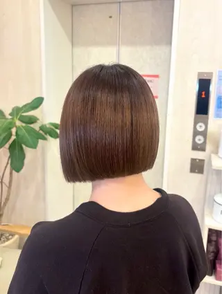 ショート 髪質改善縮毛50% OFF/吉田 響歌♡のヘアスタイル