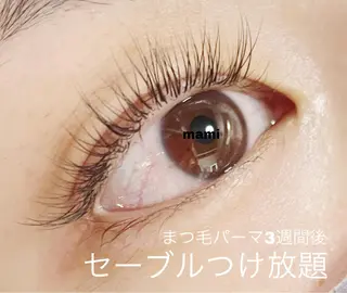 マツエク・マツパ 林 茉美のマツエク・マツパデザイン