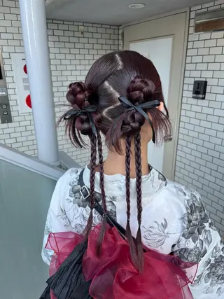 ヘアアレンジ 参列・イベントヘア♡ ゆいなのヘアスタイル