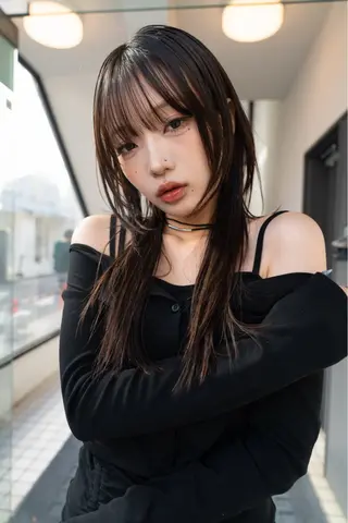 カラー green/ misuzuのヘアスタイル