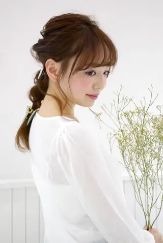 ヘアアレンジ 6月以降は渋谷で受付 ツダケイタロウのヘアスタイル