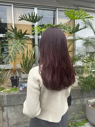 カラー 大迫 江梨のヘアスタイル