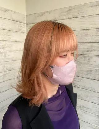 ミディアム 🫧ふくだ りな 🕊のヘアスタイル