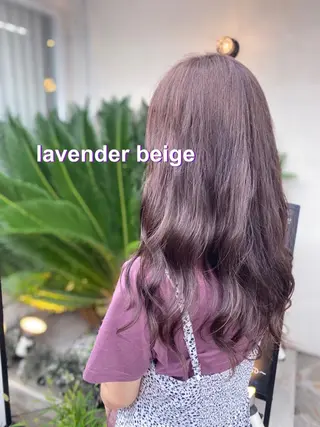 ロング カラー パーマ 高橋胡桃🪽 ディレクターのヘアスタイル