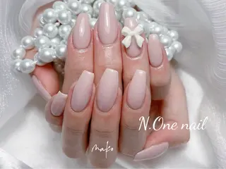 ネイル 長いだし/スカルプ/ パラシェルN.oneのネイルデザイン