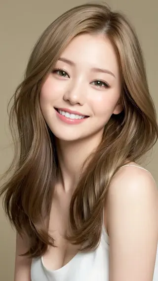 セミロング カラー 🌈髪質改善🌈 過去の1艶サラ体験✨のヘアスタイル