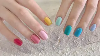 ネイル Horie 雪のネイルデザイン